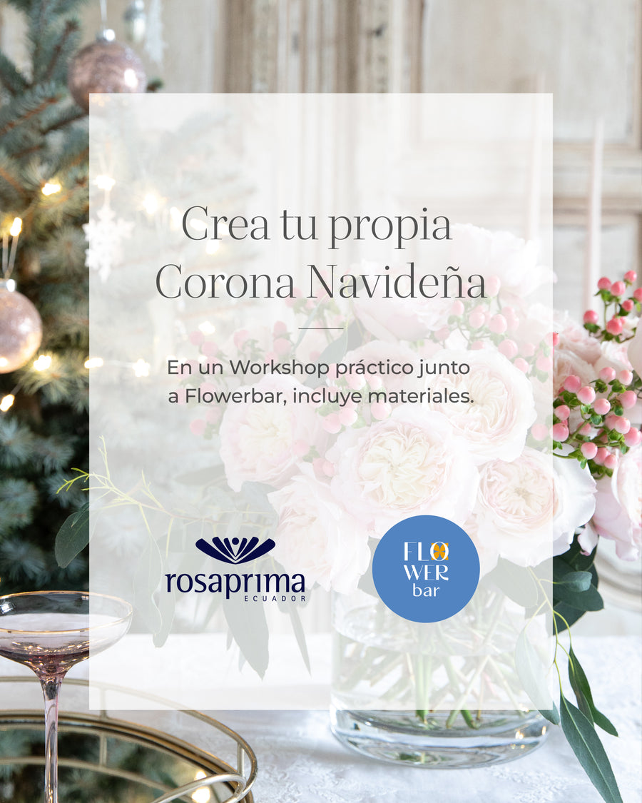Workshop de Coronas Navideñas
