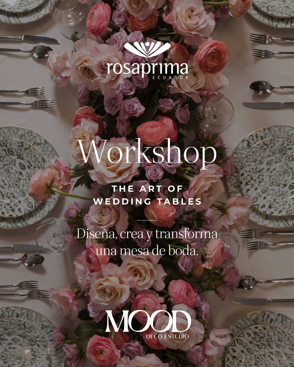 Workshop Decoración de Mesas para Bodas